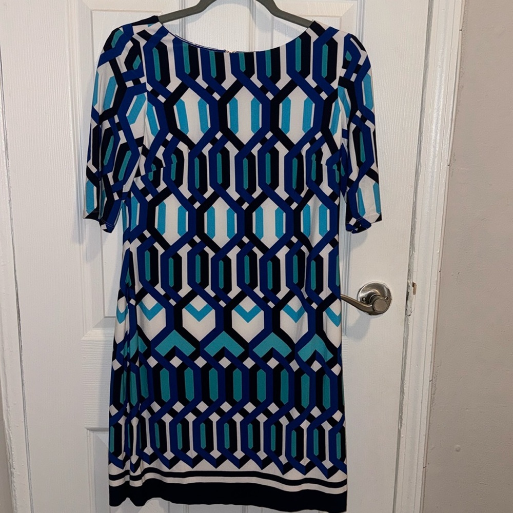 New Eliza J. multicolor dress, size 6.